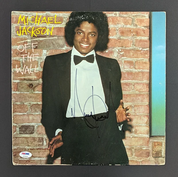 Michael Jackson Signed Album