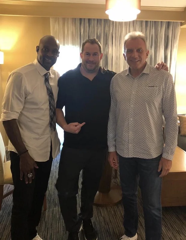 Jerry Rice & Joe Montana Private Signing