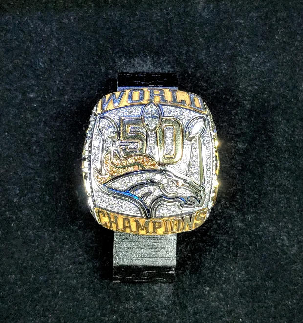 Superbowl 50 Denver Broncos Ring